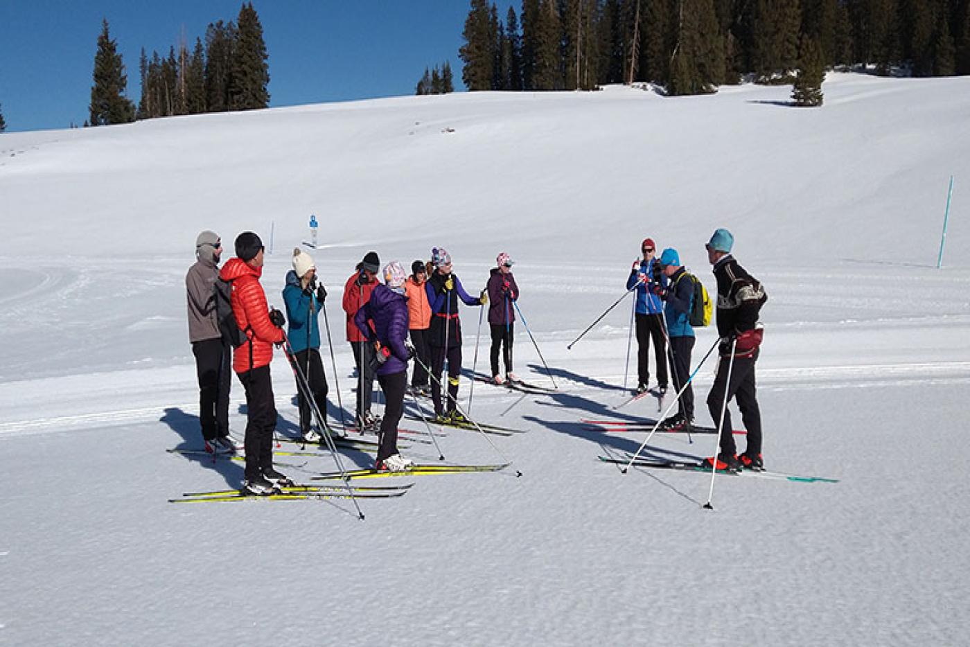 Cross country ski camps and clinics
